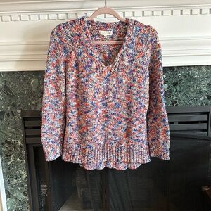 Lou & Grey Marled Sweater size medium